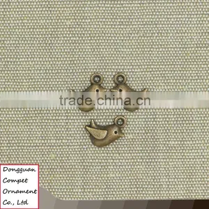 Wholesale Diy Jewelry Ancient Bronze Oriole Zinc Alloy Birds Pendant thumbnail-1