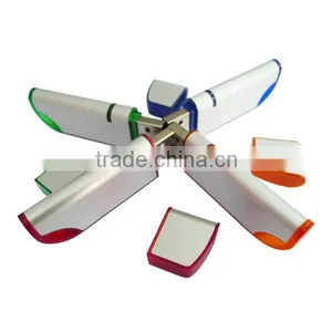 Plastic Usb Pen Drives 8gb With Flash Lighting thumbnail-1