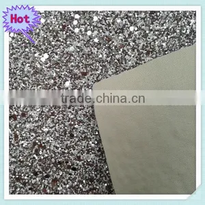 PU Glitter Fabric Leather,glitter Leather for Lady Shoes Quality Choice thumbnail-6