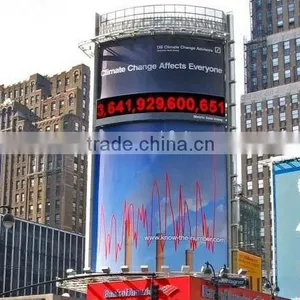 Outdoor Full Color LED Curve Display P25 thumbnail-1