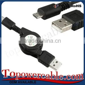 Wholesale Stretch Micro Usb Data Cable Technologies Phone Usb Cable For Samsung For Sony Z5 thumbnail-3