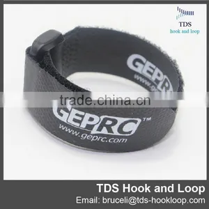 Printed Logo Customized Hook and Loop Multi Function Fastening Strap With Buckle thumbnail-5