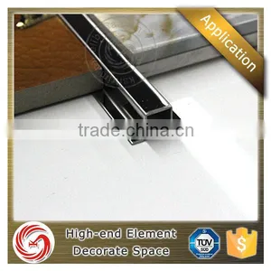 8K Mirror Finish Stainless Steel Tile Listello Trim for Decorating thumbnail-6