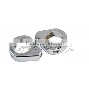 BJ-SL299-001 Chrome Turn Signal Indicator Relocation Fork Clamp thumbnail-3