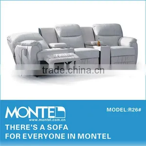 Home Cinema Leather Sofa Furniture thumbnail-2
