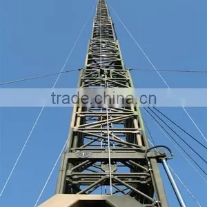 Tower Company Four Legged Guyed Wire Communication Tower thumbnail-4