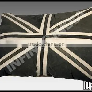 VINTAGE DECORATIVE CANVAS PILLOW , VINTAGE PILLOW thumbnail-1