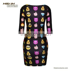 Casual Color Block Palette V Neck American Girls Without Dress Photos thumbnail-5