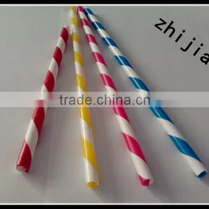 Two Color Hard Striped Funny Straws for Drinks thumbnail-1
