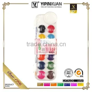 Hot Selling 16Colors Dry Water Color Paint Set For Kids thumbnail-3