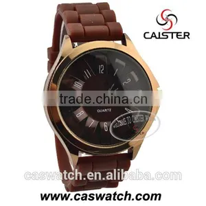 Brown Silicone Watch Bands CE ROHS Smart Watch thumbnail-1