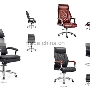 2015 Arrival Executive Leather Swivel Chair thumbnail-1