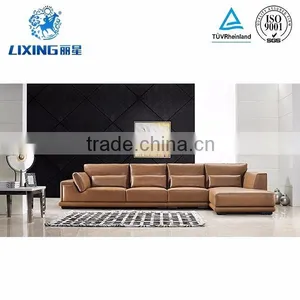 Home Furniture Modern Style Leather Lounge Sofa thumbnail-2