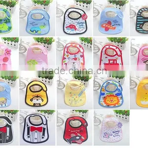 Wholesale Promotional Soft Cotton Cheap Triangle Bandana Baby Bibs Most Popular thumbnail-2