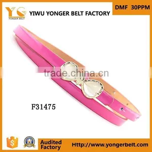 Fashion Candy Skinny Hot Sale Summer Style Lady Bowknot Women Belt thumbnail-1