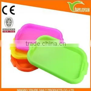 Plastic Colorful Tray Plate thumbnail-1