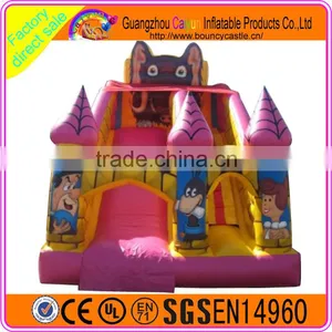 Popular Children Game for Garden Inflatable Plastic Dry Slide thumbnail-2