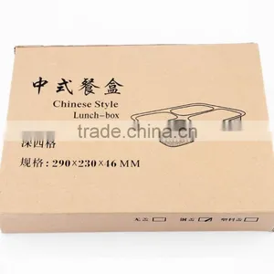 Stainless Steel Lead and Bpa Free Dinner Square Thick Plate With Cover for Hotel 2015 thumbnail-3