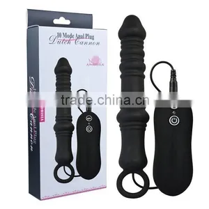 Perfect Experience Silicone Anal Plug With 10 Vibrating Massager Sex Toys For Adult thumbnail-2