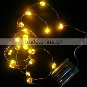 Led Battery Power Copper Wire Flowers Stairy Lights thumbnail-1
