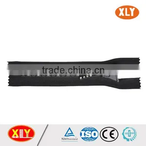 China XLY Zipper #8 Close End Single Stone Low Price Rhinestone Zipper thumbnail-1