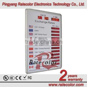 2014 The Professional Bright Led Electronic Currency Exchange Rate Board Templates thumbnail-1