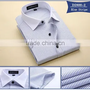 2016 the Latest Man Long Sleeve Cotton Woven Twill Shirt thumbnail-1