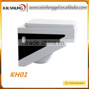 China Quality Standard Wash Down Bathroom Ceramic Wall-hung Toilet Bowl thumbnail-2