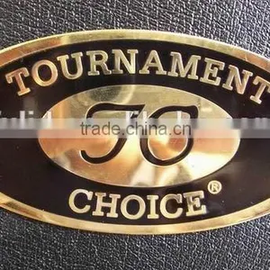 Polished Aluminum Label, Embossed Self Adhesive Metalic Label thumbnail-1
