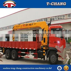 High Quality SQ12SA3 12tons Swing Arm Hoist Lorry Crane Sale thumbnail-2