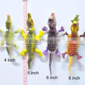6 Inch Plastic Crocodile Eat Fish Handmade Popular Fridge Magnet thumbnail-5