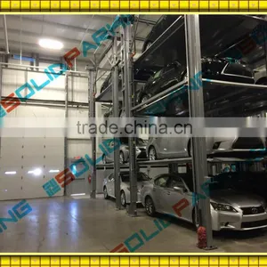 High Density Design Perfectly Suitable For Car Storage Purpose Automatic Smart Car Parking Lift thumbnail-1