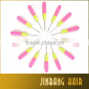 Best Quality 50pcs/lot 15cm Plastic Handle Crochet Hook Needles for Making Dreadlock thumbnail-6