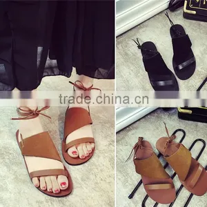 New Fashion 2016 Ladies Flat Summer Sandals Sandals Photo for Women thumbnail-1