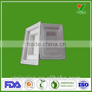 Hot Selling Biodegradable Instrument Recycled Molded Packaging Paper Pulp Trays thumbnail-1