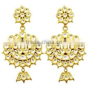 Kundan Earring thumbnail-1