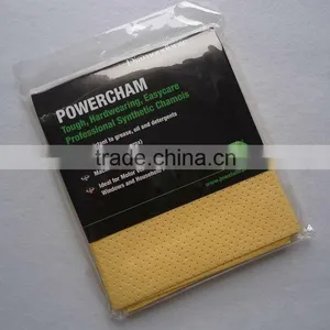 Nonwoven Cloth + PU Coating Synthetic Chamois Car Wash Cloth Quality Choice thumbnail-5