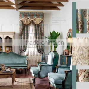 China Wholesale Readymade Curtain,royal Design Remote Control Curtain thumbnail-1