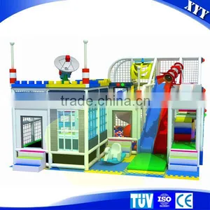 Small Police Station Theme KIds Indoor Playground for Shop Mall thumbnail-1