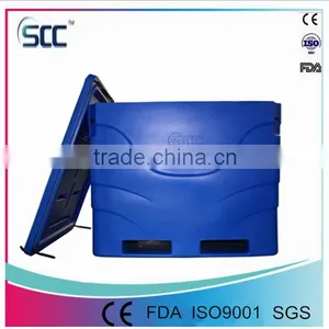 Rotomolding Insulated Plastic Fishing Marine Ice Cooler Box, Ice Cooler Box for Fisheries thumbnail-1