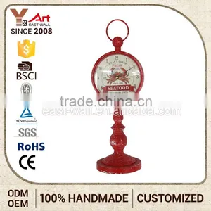 Elegant Top Quality New Design French Country Tuscan Style Bronze Clock Bottle Cap Clocks thumbnail-1