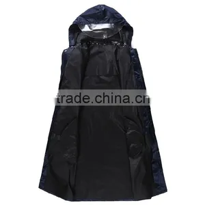 High Quality Outdoor Portable Foldable Reflective Hoodie Raincoat thumbnail-2