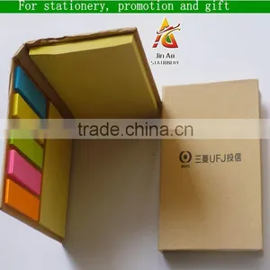 Foldable Hardcover Sticky Note Pad With Colorful PET Sticky Note thumbnail-4