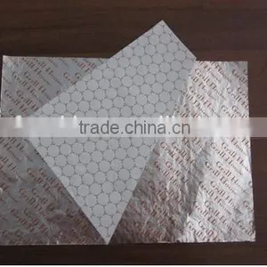 Printed Food Laminate Aluminum Foil Paper Sheet Hamburger Wrapper,paper Foil for Food thumbnail-1