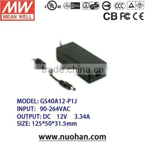 Meanwell 40W AC-DC Single Output Desktop Ac/dc Switching Power Supply thumbnail-1