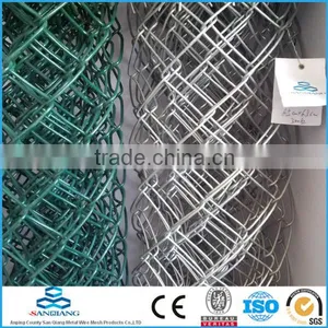 Anping Chain Link Mesh Fence With Galvanized and PVC Coated thumbnail-2
