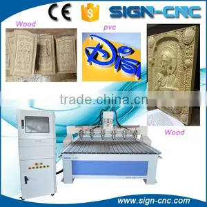 Hot 6 Heads Cnc Router, Jinan Cnc Router, Cnc Woodworking Carving Machine Supplier's Choice thumbnail-4
