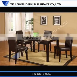 Hot Sale Simple Modern Design Low Maintance Dining Table Designs thumbnail-2