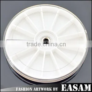 8cm Big Round Empty Wheel Box for Nail Decoration/nail Art Rhiestone Empty Wheel thumbnail-1