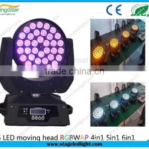 36x10w Rgbw 4 In1 Led Moving Light 36x10w Zoom Led Moving Head Light thumbnail-4